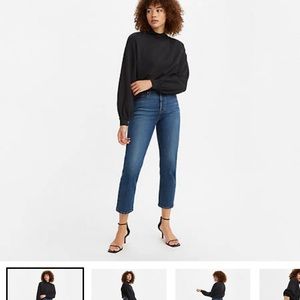 Levis Wedgie Straight Jeans